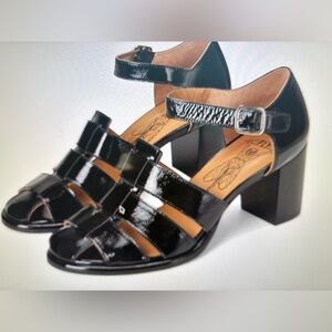 Fly London Marg 261FLY black sandal 8.5